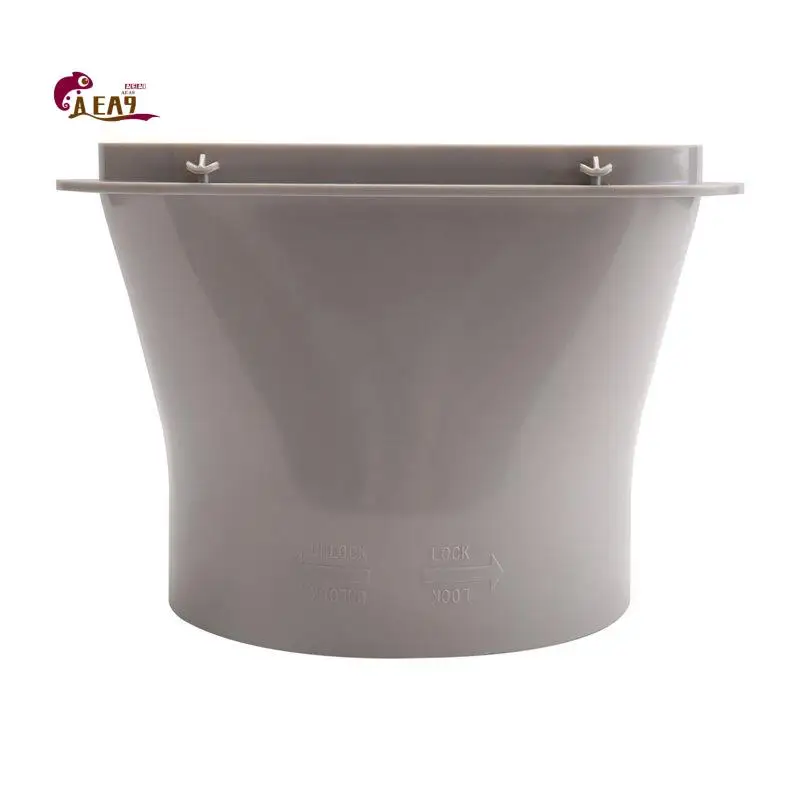 AEA9-15CM Portable Air Conditioner Window Exhaust Duct Pipe Hose Interface Connector(Flat Nozzle)
