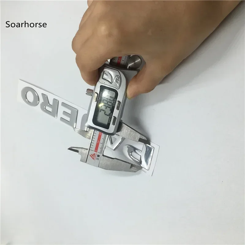 For Pajero Letters Rear Trunk Emblems Badges Tail Logo Sticker 220*24mm