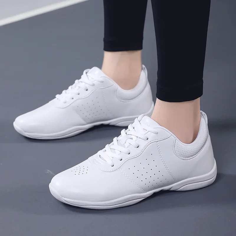 2024 Women Sneakers Competitive Aerobics Shoes Soft Bottom Fitness Sports Shoes Jazz / Modern Square Dance Shoes Feminino