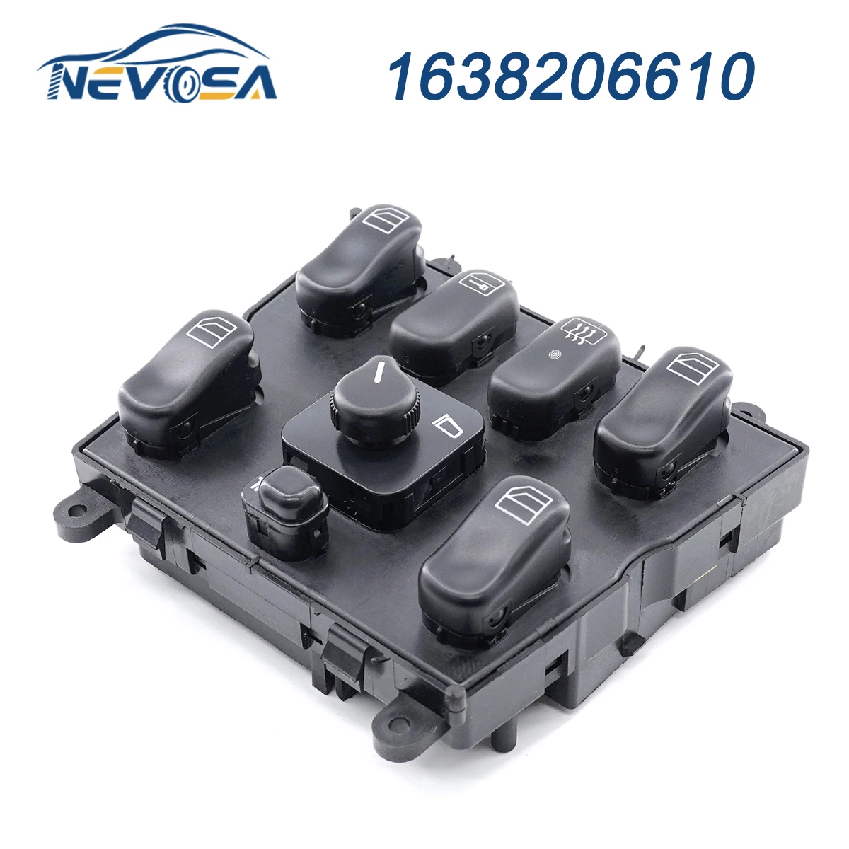 NEVOSA 1638206610 For Mercedes-Benz ML320 W163 ML400 ML430 ML500 1638200910 Electric Window Regulator Switch Button Car Parts