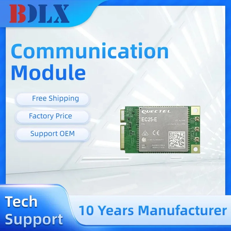 

Коммуникационный модуль Серия Quectel EC25 EC25-E EC25-AU EC25-EUX EC25-EC PICE LTE CAT4 Модуль GNSS АВТОМОБИЛЬНЫЕ Аксессуары