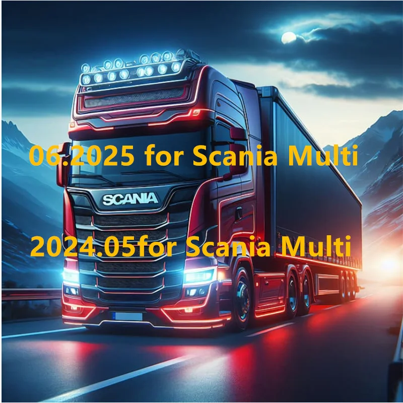 2025.06 for Scania Multi Electronic Parts Catalogue Release for Scania Multi Truck Bus and Engine for Scania EPC Unlimited PC