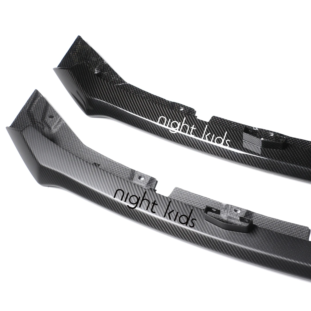 Night Kids for 2022-2025 Subaru BRZ modified OEM-style carbon fiber front lip, ZD8BRZ dry carbon OEM front lip.