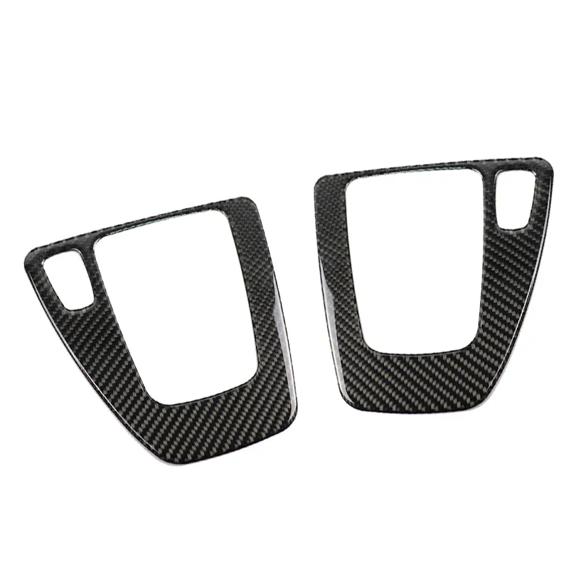 For BMW 3 series E90 E92 E93 2005 2006 2007 2008 2009 2010  2011 2012 LHD/RHD Carbon Fiber Gear Shift Control Panel Cover Trim