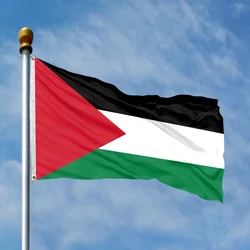 90*150cm Palestine Flag Palestinian Banner Decoration High Quality Polyester Large Palestine Hanging Flag