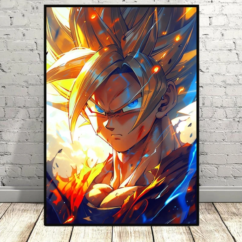 Canvas Artwork Painting Dragon Ball Kakarot Prints and Prints Cuadros Best Hanging Modern Living Room Children's Bedroom Decor