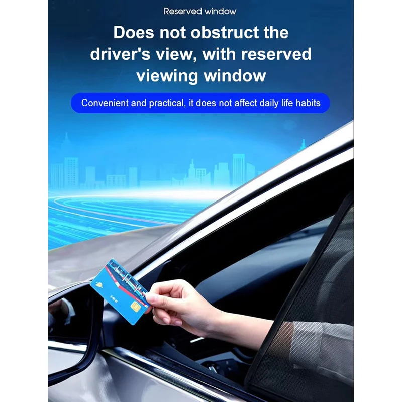 

Car Window Shade For Honda CR V 2025 Accessories RS 2024 2023 Sunscreen Magnetic Mesh Sunshades Shield Sun Visor Tool Auto Parts