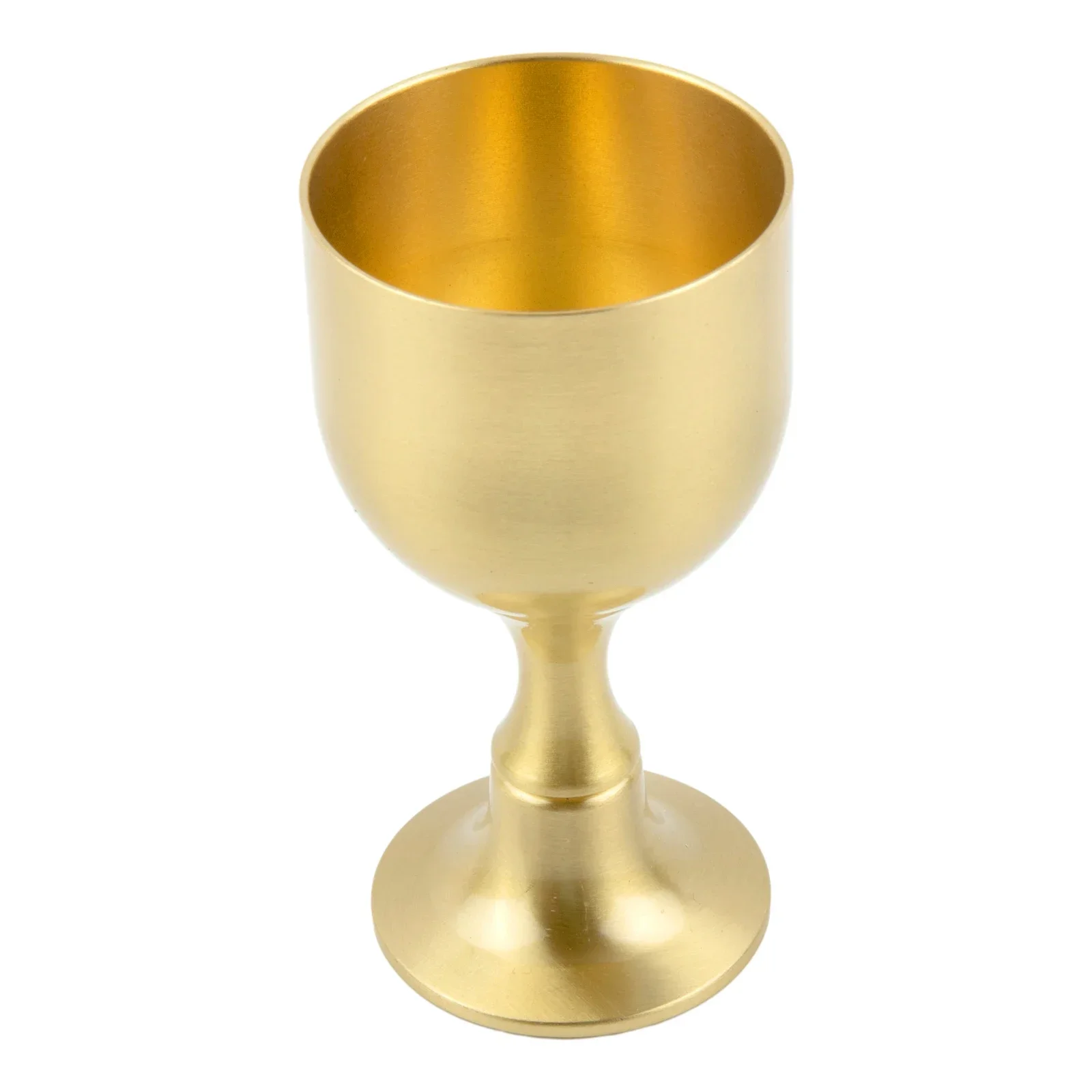 1pcs 50ml/100ml Vintage Brass Wine Glass Drinking Liquor Tumbler Cup Mug Portable Smooth Edge Water Beer Cup For Party Bar