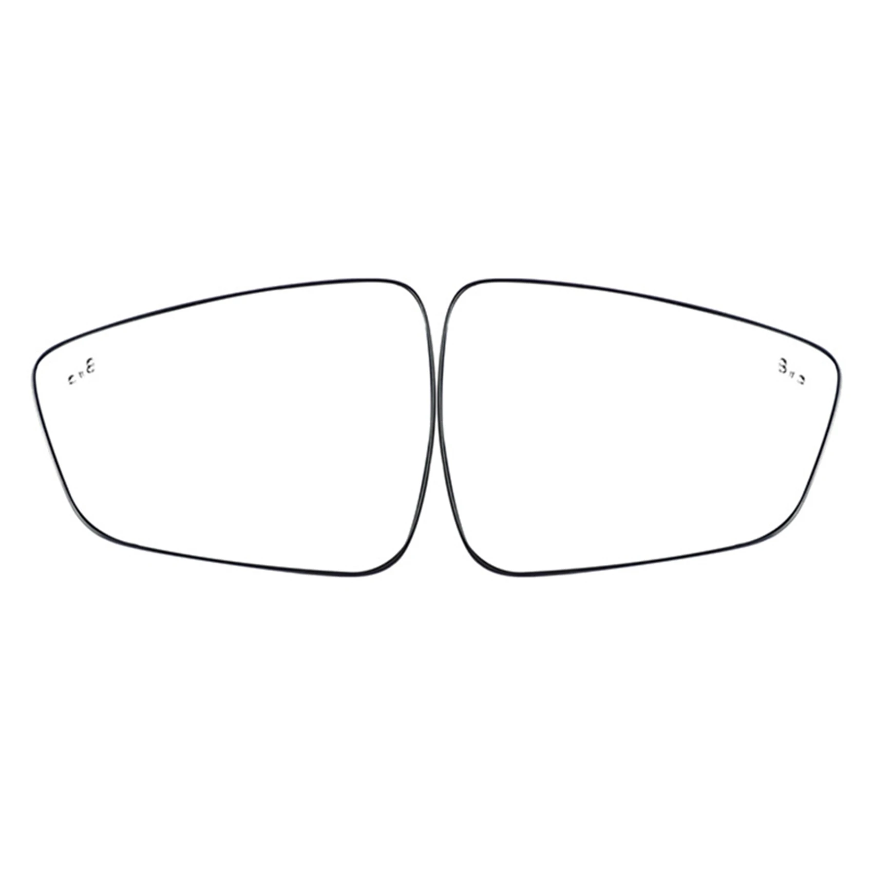 For Ford Escape 2020 Car Rearview Mirror Glass Lens with Heated Blind-Spot Assist Side Mirror Reflector Lens