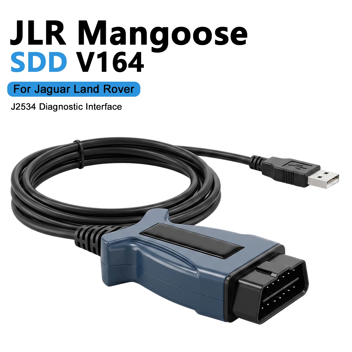 3in1 J2534 OBD2 Diagnostic Cable For Toyota TIS JLR V163 Volvo VIDA 2014D Scanner PK Mini VCI
