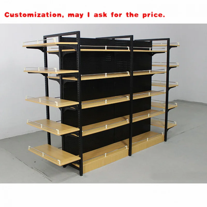 

на заказ. Стальные деревянные витрины в черном стиле. Металлические стеллажи для продуктового магазина по индивидуальному заказу.