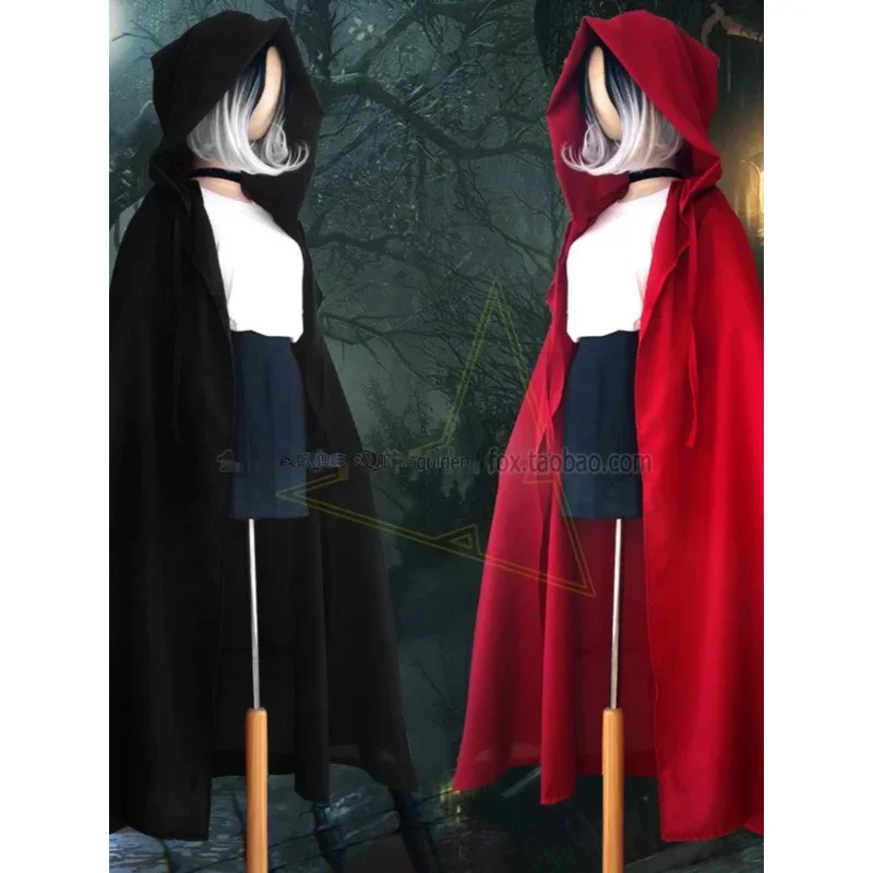 Платье для представлений на Хэллоуин с красным капюшоном