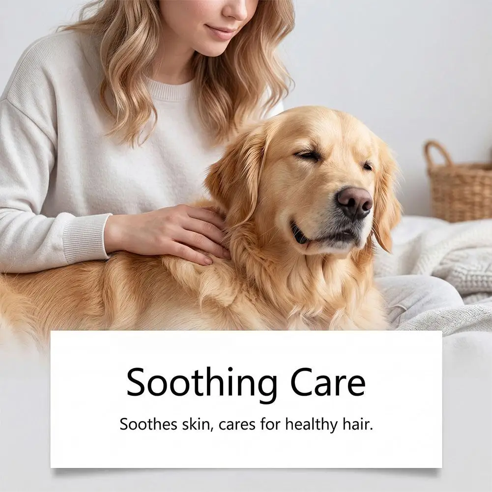 New Gentle Pet Flea Tick Lice Removal Shampoo Smooth Pet Cleaning Deworming Remover Effectively Remove Parasites From Cats Dogs view 5