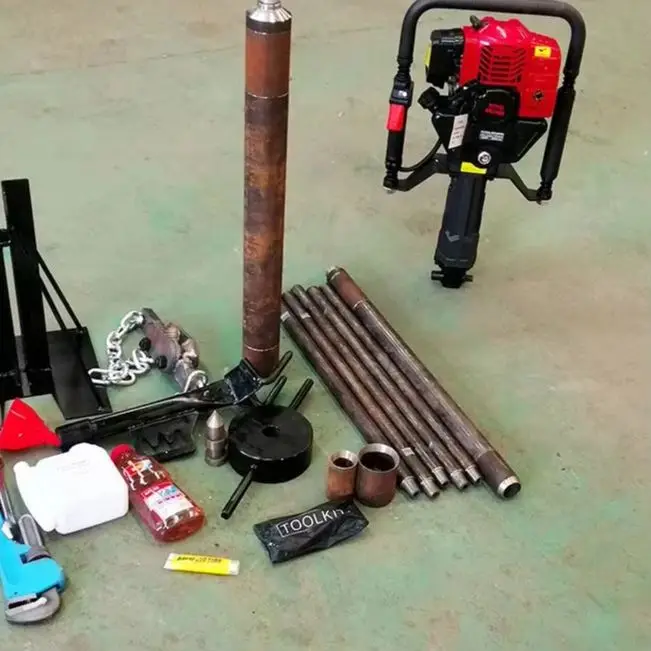 

Customized 15m Backpack Petrol Diesel Core Drill for Concrete Soil Rock Sampling