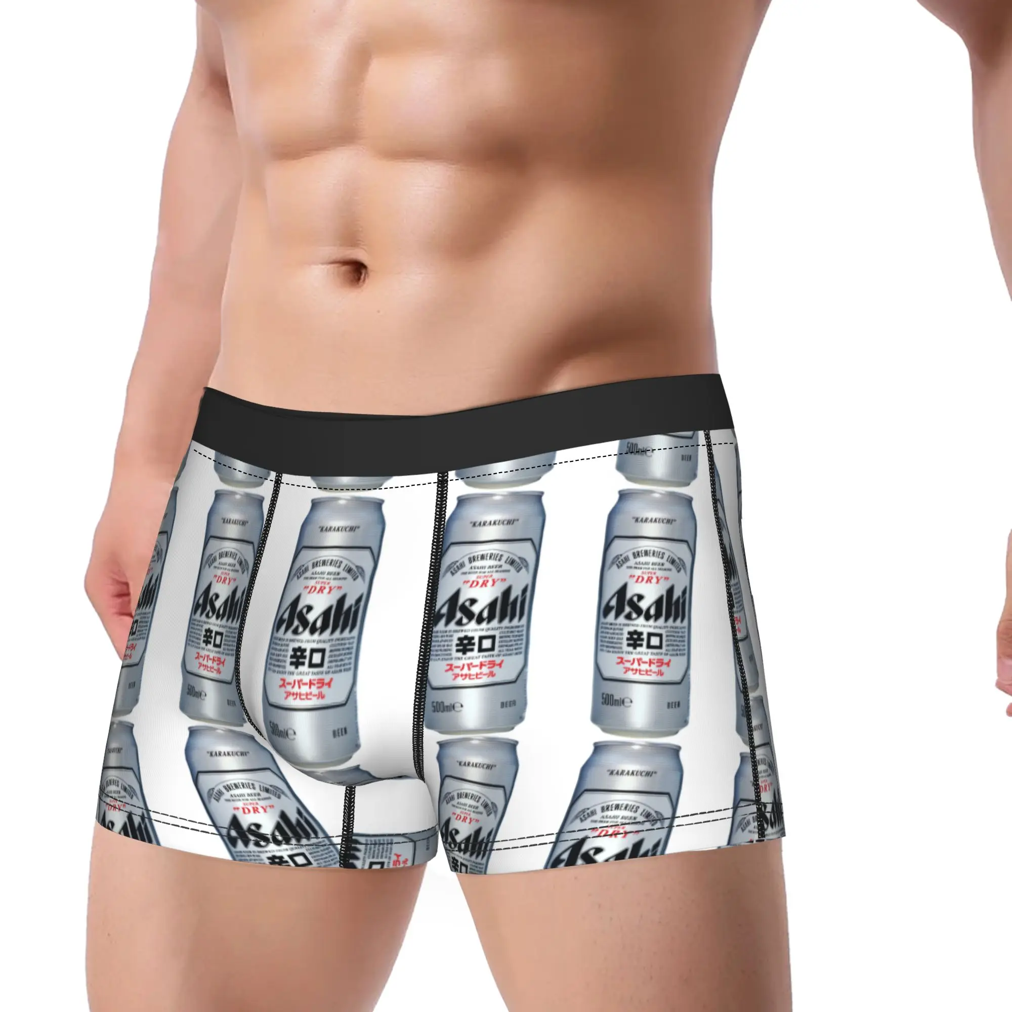 aAsahi Super Dry Karakuchi Can  aAsahi Underpants Homme Panties Men's Underwear Comfortable Shorts Boxer Briefs