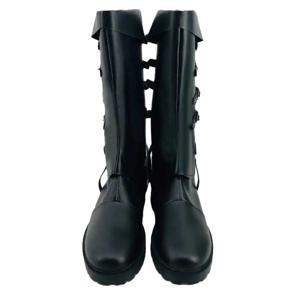 Game DMC Vergil Cosplay Schoenen Laarzen Schoeisel Mannen Vrouwen Fantasia Outfits Halloween Carnaval Party Kostuums Accessoire Custom Made