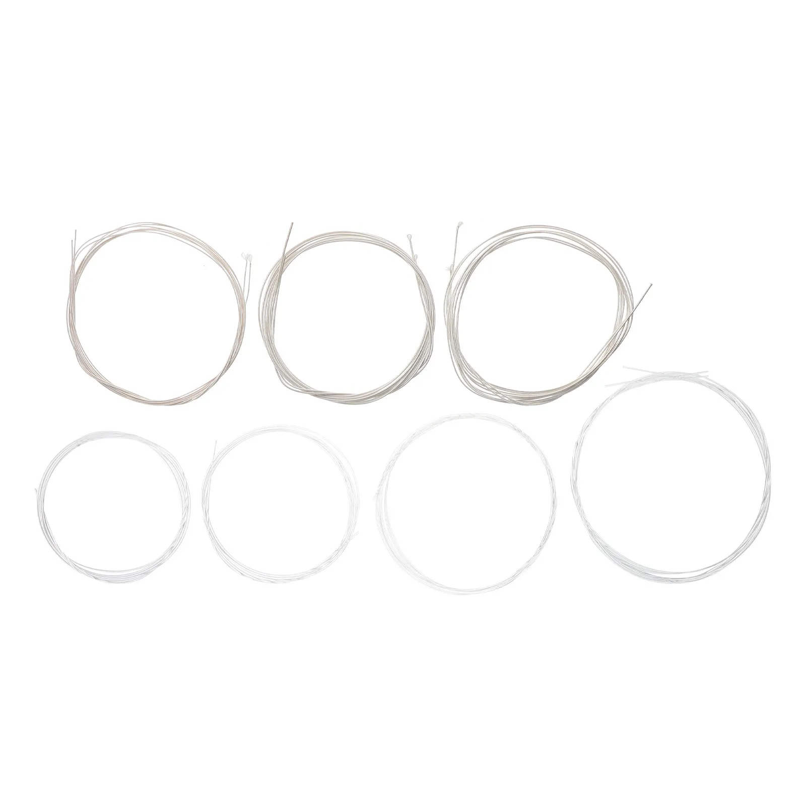 

1 Set Of Oud Strings Silver-Plated Copper Alloy Nylon Cores Universal Fit For Oud Instrument Replacement String Spare Music
