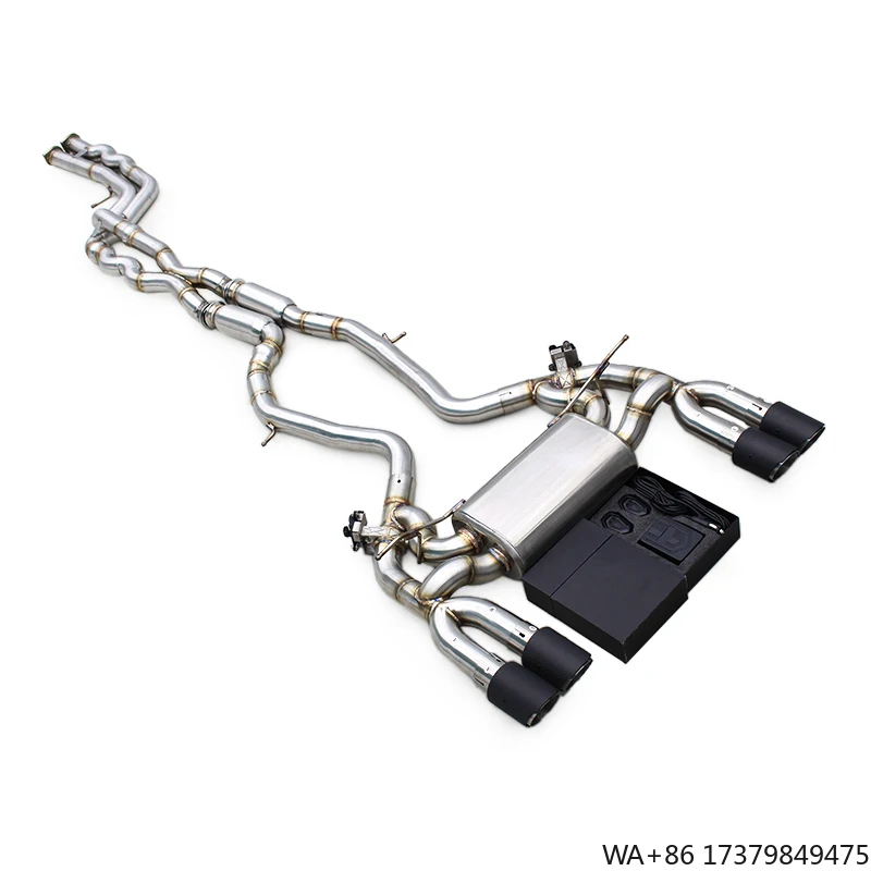 

Custom Valvetronic Catback System for BMW M2 Competition/M2C 3.0T F87 S55 2018-2023 Active Sound Equal Length Exhaust Muffler