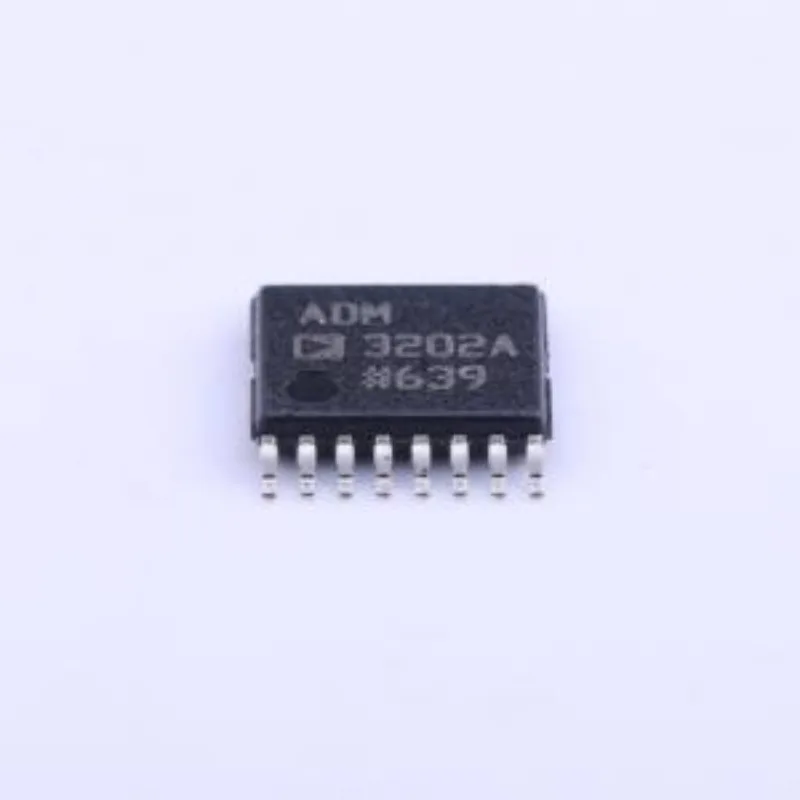 (5-20pcs) ADM3202ARUZ-REEL7 TSSOP-16 100% Original In Stock - -2-2-RS232-16-TSSOP