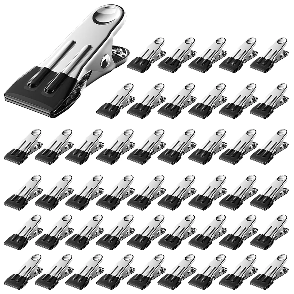 48pcs Pool Cover Clips For Steel Wall Pools, Stainless Steel Pool Cover Clips Winter Windproof Clip Fix The Pool Cover