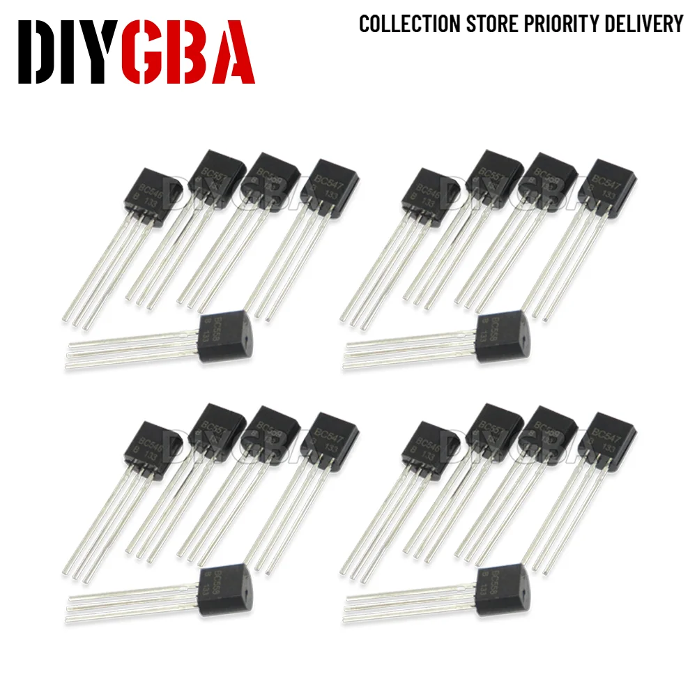 100Pcs BC546B BC547…