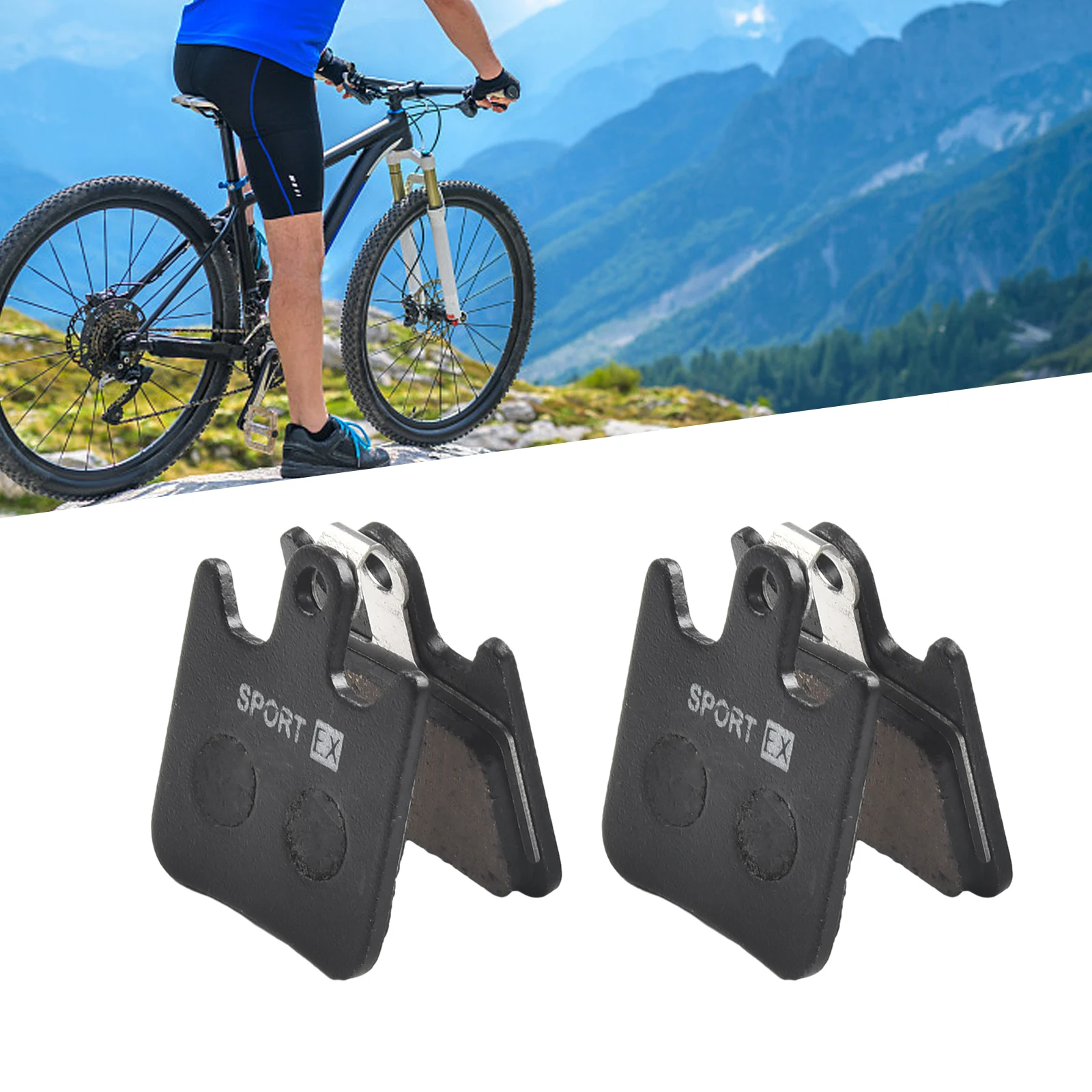 Professional grade Resin Disc Brake Pads for Hope Tech X2 Bike Bicycle Improve Your Riding Experience (2 Pairs)