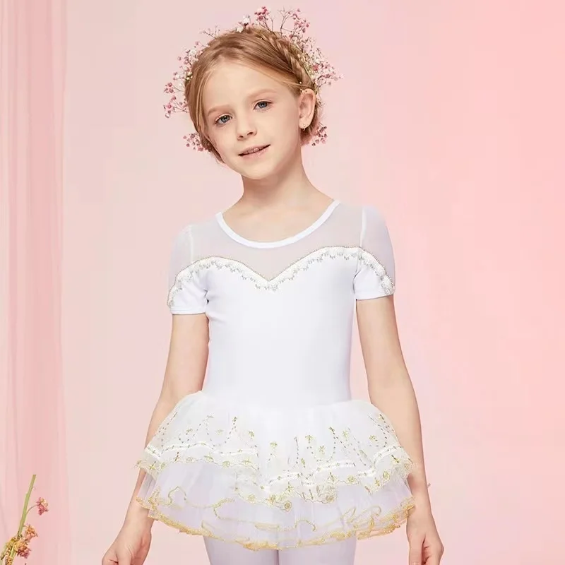 2023 Cute Girls Ballet Dress For Children Girl Dance Clothing Kids Ballet Costumes For Girls Dance Leotard Girl Dance wear