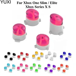 YUXI 1Set Replacement Buttons ABXY Mod Kit for Xboxone Controller Button For Xbox One Slim / Elite Xbox Series X S   Repair Part