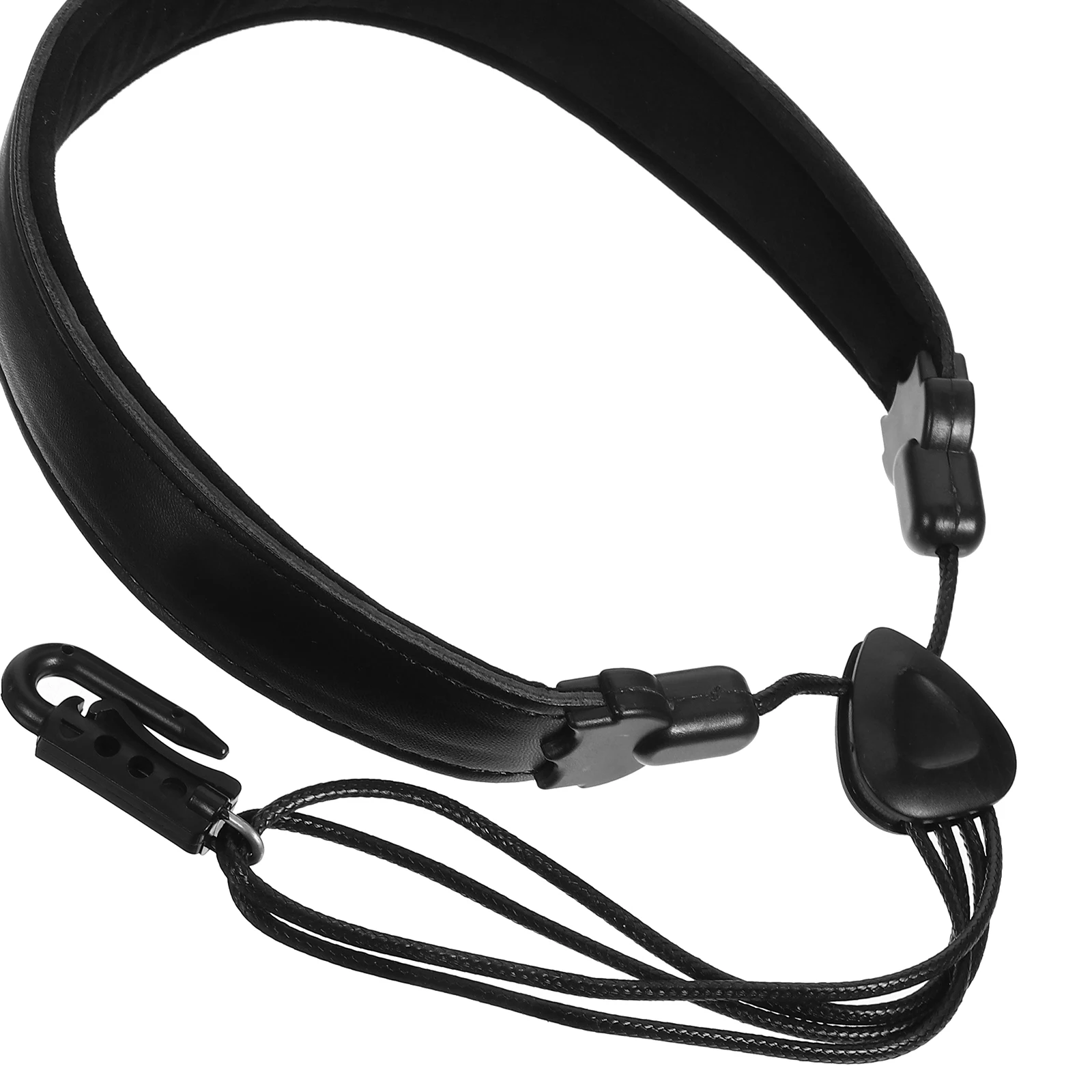 

Lightweight PU Suede Saxophone Neck Strap Comfortable Hanging Belt Convenient Accessory for Performers