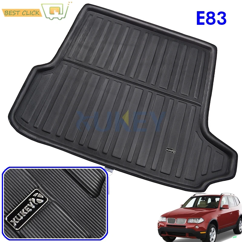 

Car Rear Trunk Liner Boot Cargo Mat Fit For BMW X3 E83 2004 2005 2006 2007 2008 2009 2010 Tray Floor Carpet Mud Kick Protector