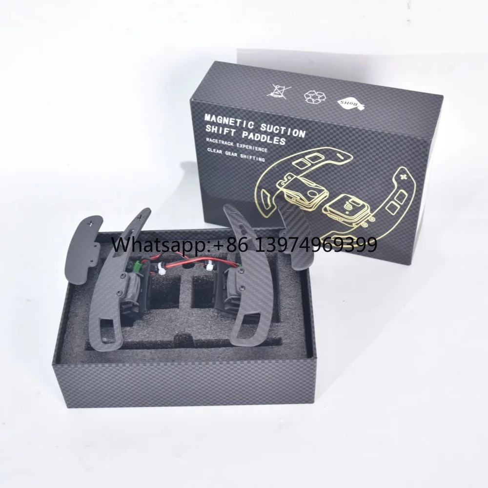 Newly Upgraded Carbon Fiber Magnetic Shift Paddles Enhance Driving Experience Suitable for Honda 9th CIVIC