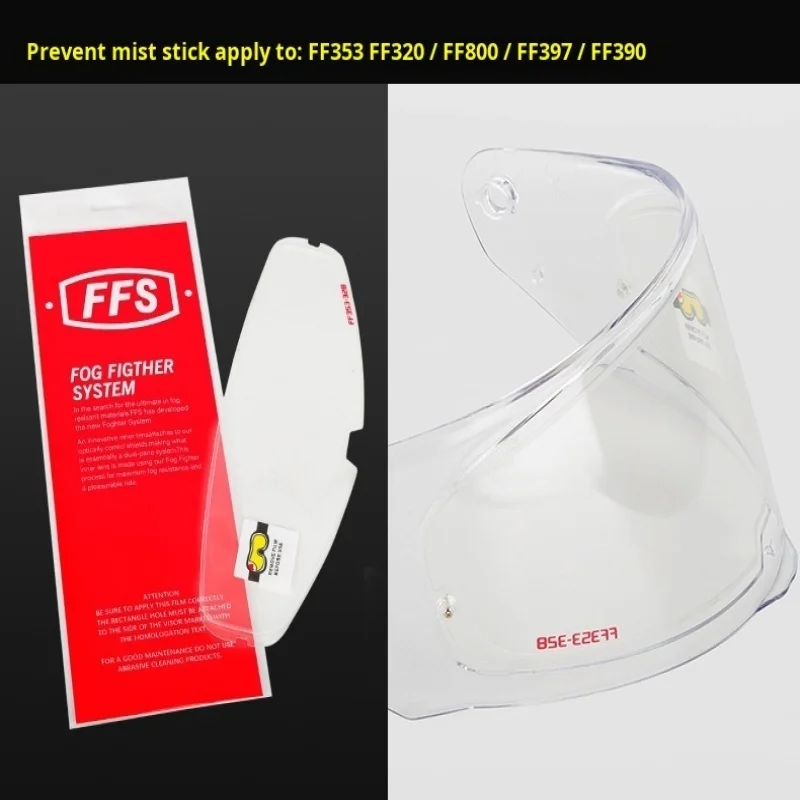 Visière de casque de moto anti-buée, film anti-buée, lentille pour LS2 FF353, FF320, FF800, FF397, FF390, accessoires de casque de moto