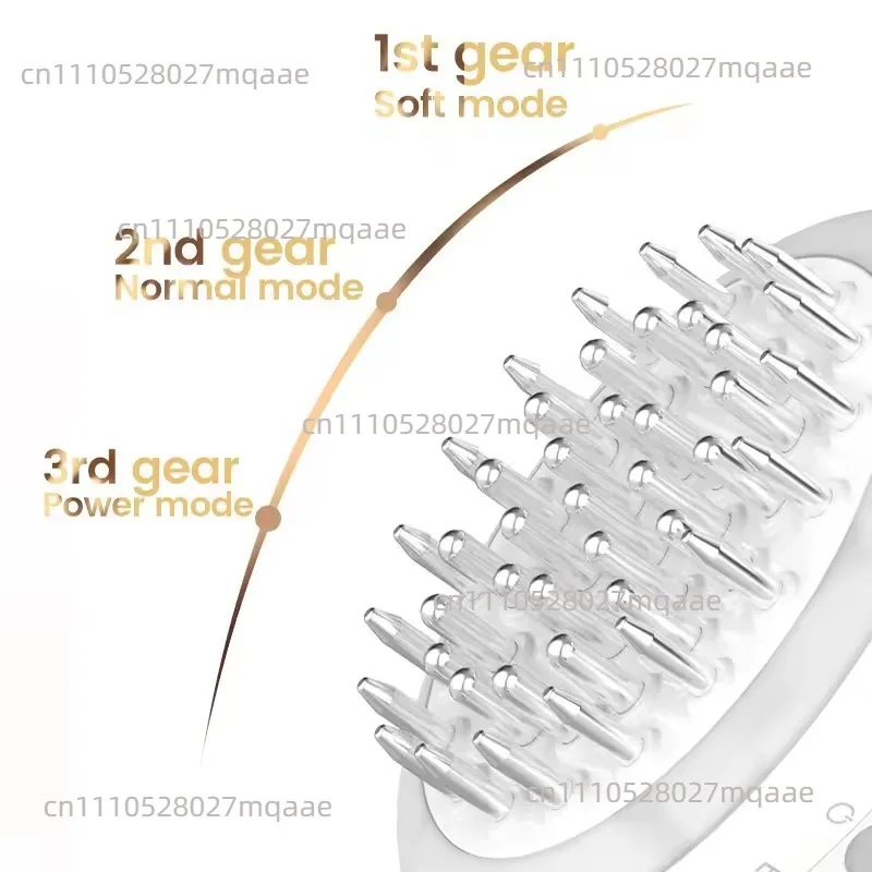 Hair combing massager. Home hairdressing Scalp medicine