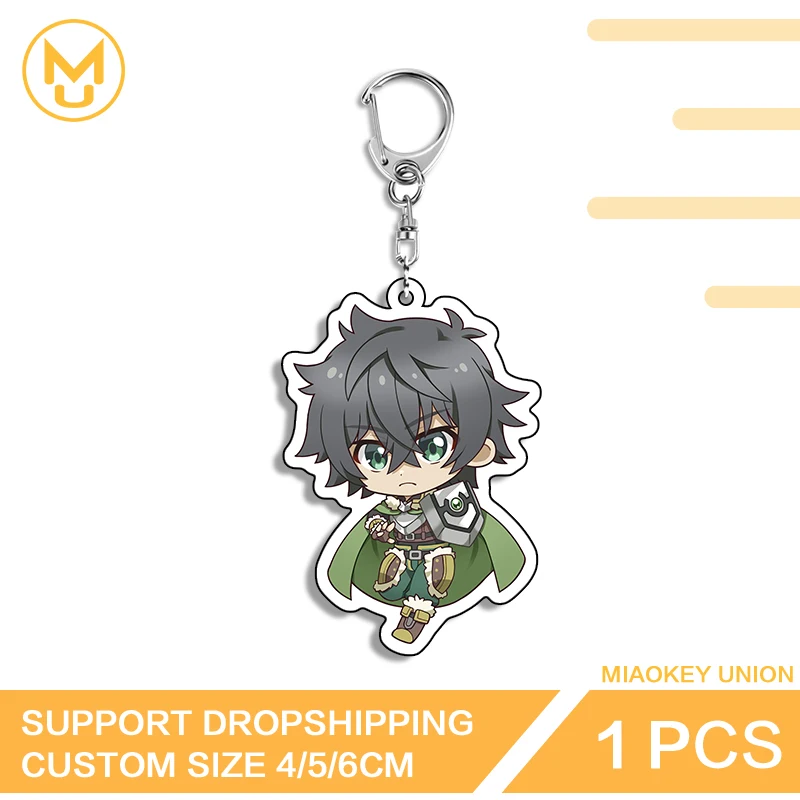 Naofumi Iwatani Lovely Boy Trendy Attractive High Quality Double Sided Acrylic Keychain For Backpack Clothes Hat Jewelry Gifts