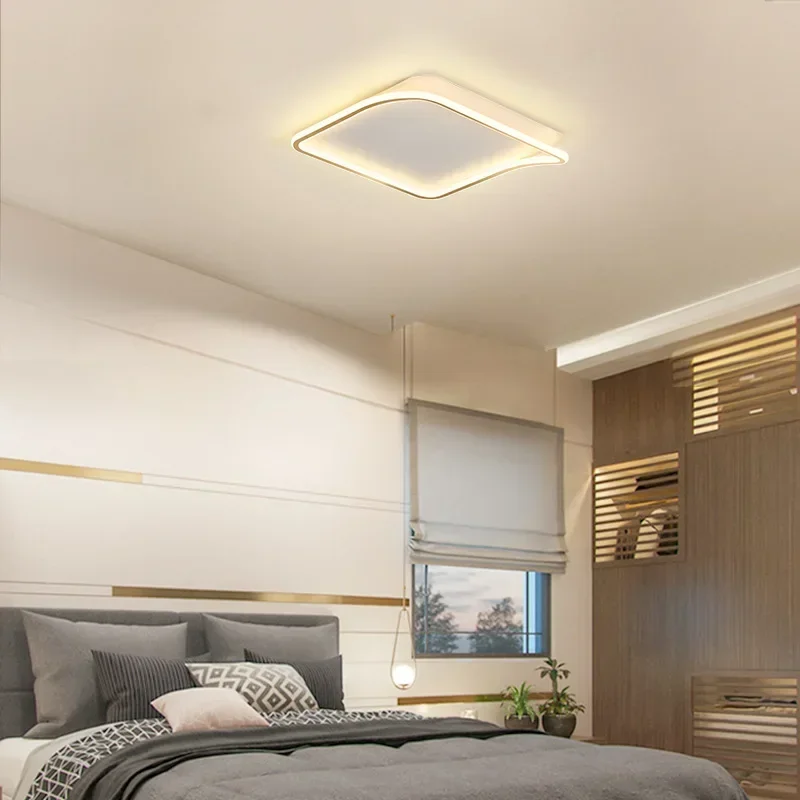 Plafonnier LED au Design Moderne, Luminaire Décoratif d'Nik, Idéal pour un Salon, une Salle à Manger, une Chambre à Coucher, un Bureau ou un Hall