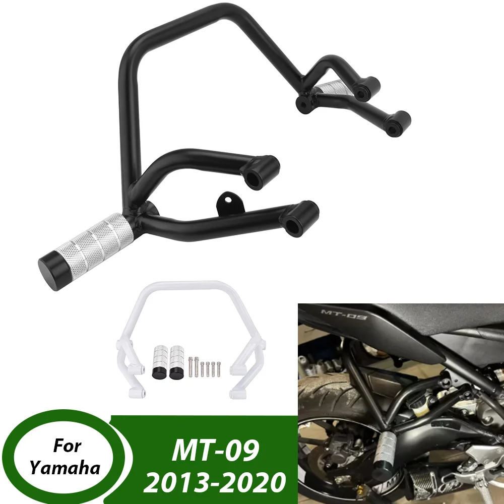 

MT09 FZ09 Crash Bars Frame Bumper For Yamaha MT-09 FZ-09 2013-2020 FZ09 MT09 Highway Engine Guard Subcage Motorcycle Accessories