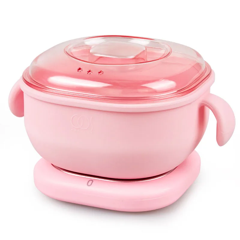 Foldable Depilator Wax Heater Silicone Wax Pot Heating Melting Wax Bean Non-Stick Pan Easy to Clean Beauty Care