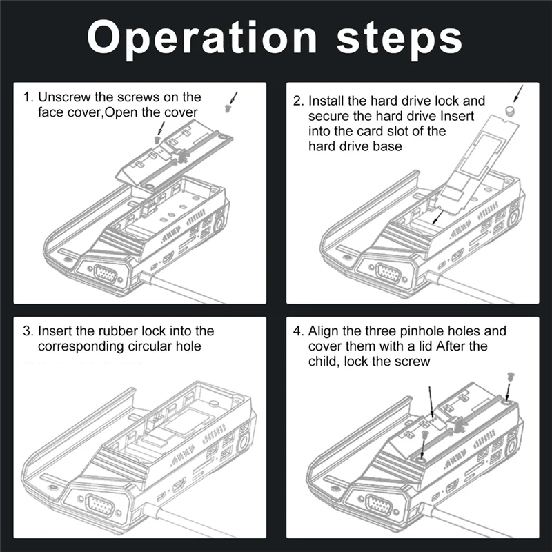 

Advanced 10-In-1 Type-C Game Docking Station For Steam Deckrog Ally/Switch M.2 Pcie Nvme Hard Disk Box,USB C HUB 4K60HZ Dual Fan