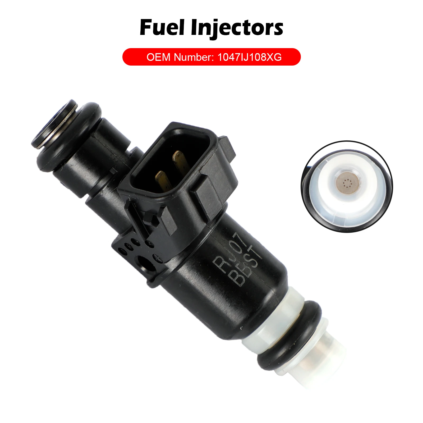 Areyourshop Fuel Injector for Suzuki Quadracer 450 LTR450 2006-2009 LT-R450 1047IJ108XG Motor Accessories