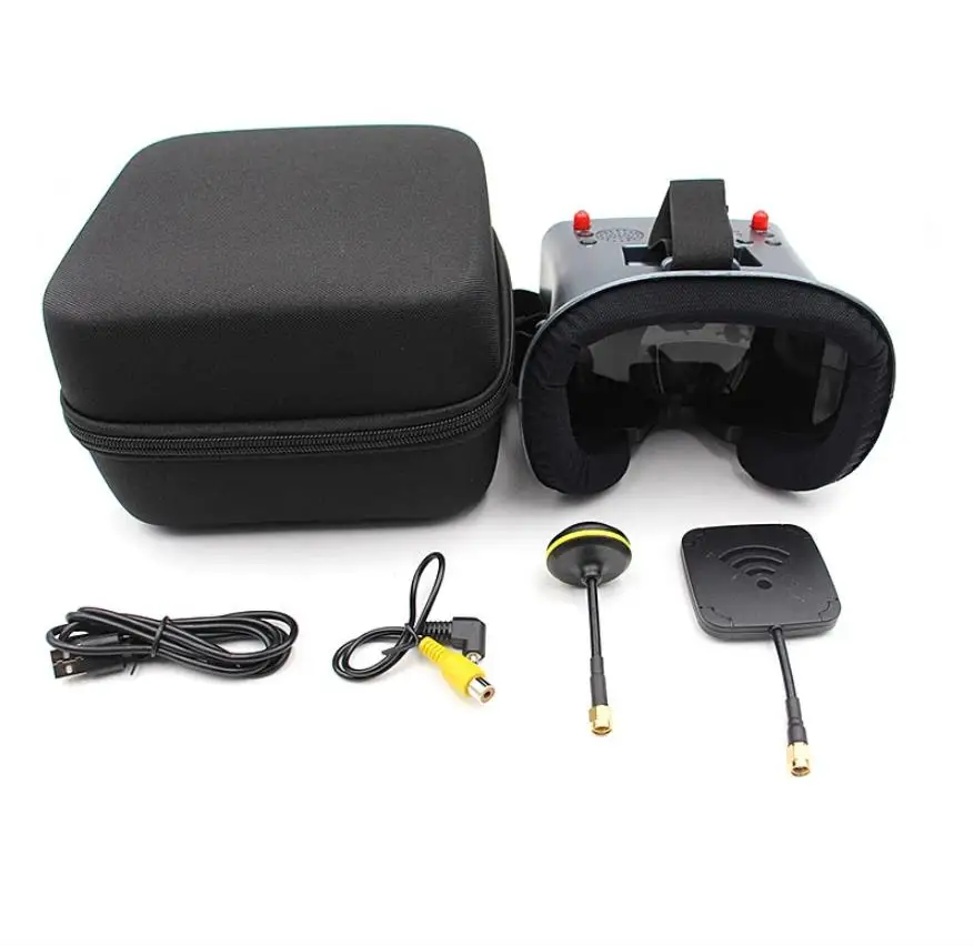 

EV800D 5.8G 40CH 5 Inch 800*480 Video Headset HD DVR Diversity FPV Goggles /5.8G 40CH 4.3 Inch 800*480 FPV Drone Video Headset