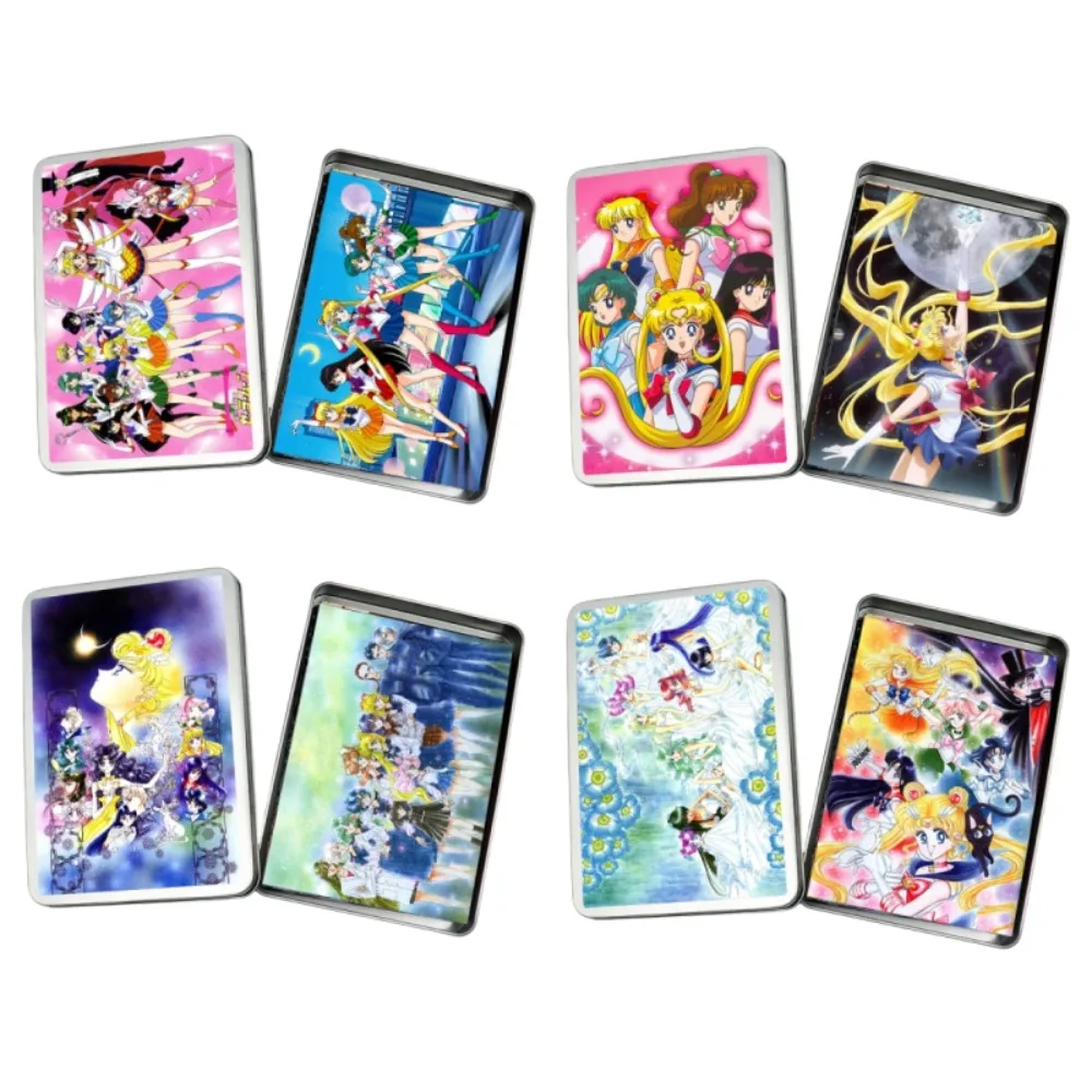 40pcs/set Sailor Moon Tsukino Usagi Chibiusa Animation Characters Self Made Postcard Anime Classics Game Collection Cards Toy