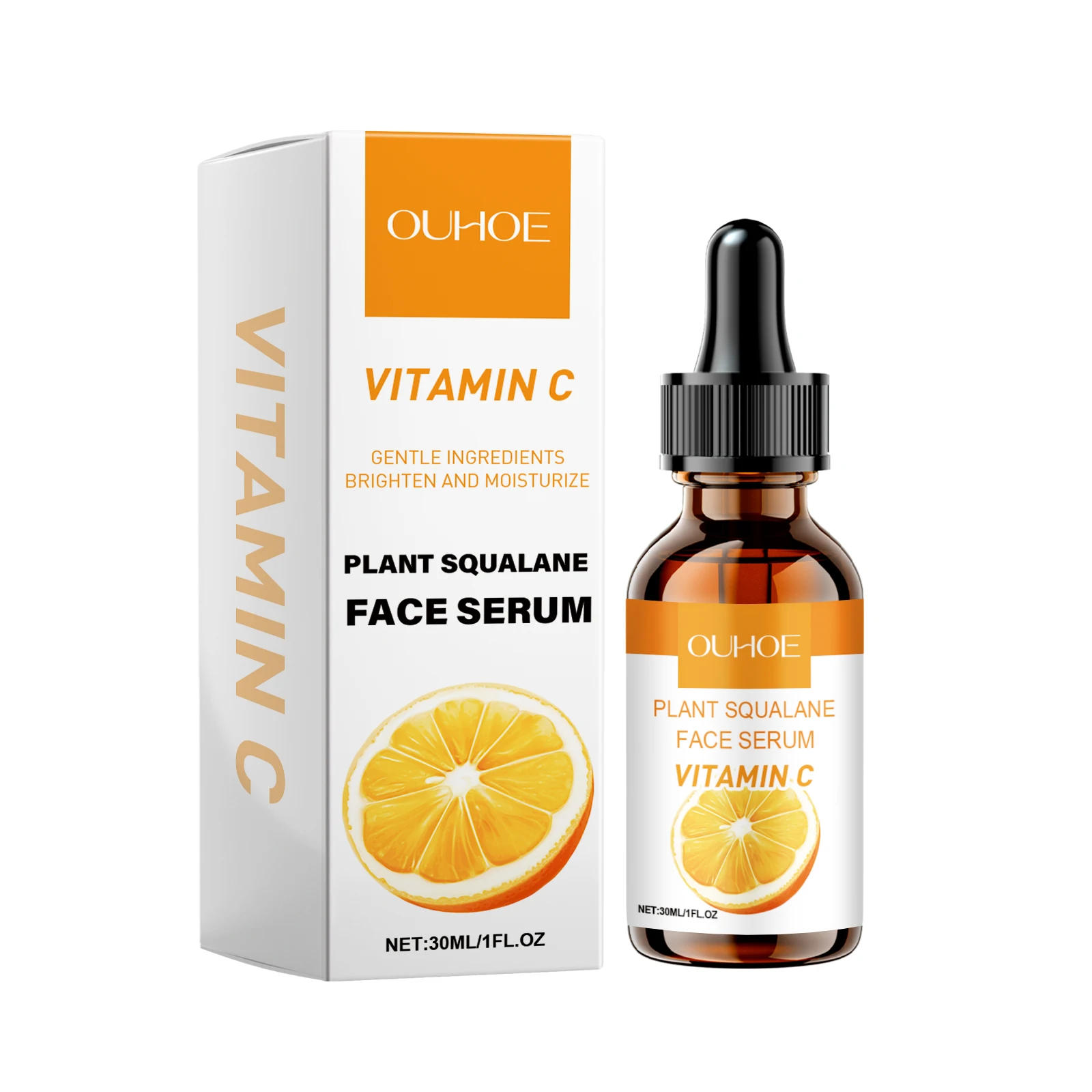 

Vitamin C Face Serum with Plant Squalane - Brightening & Hydrating| 30ml"