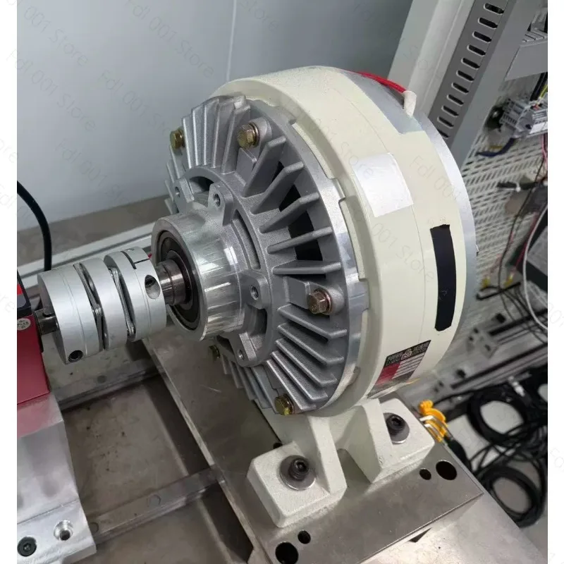 PB B2 0 6 6Nm Single Shaft Magnetic Particle Brake Hollow Bore Tension Control