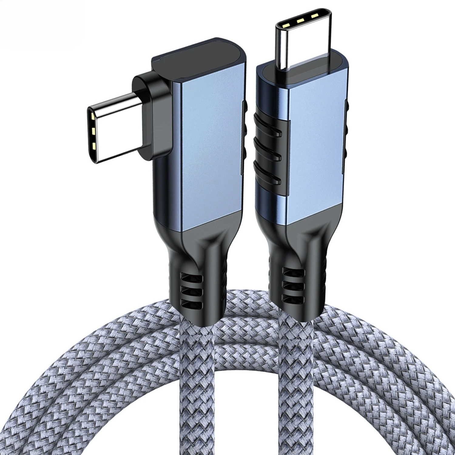 20Gbps 240W 8K vidéo USB C coude Type C câble de Charge rapide 3m 5m téléphones étendre câble de Charge pour Samsung Huawei Xiaomi VR caméra