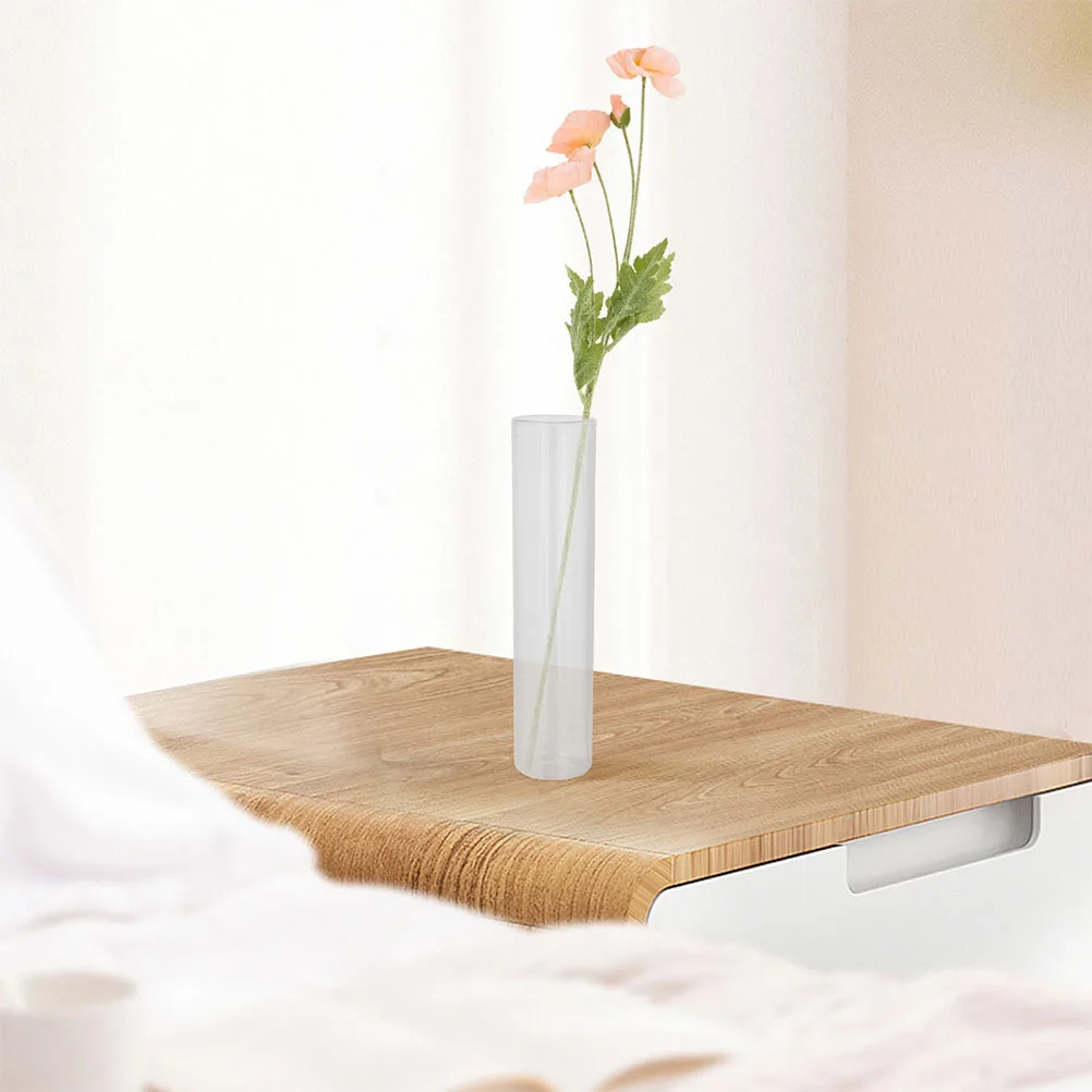 

4Pcs Glass Propagation Test Tubes Planters for Hydroponic Plants Flower Arrangements Desktop Vase Holder Transparent Modern