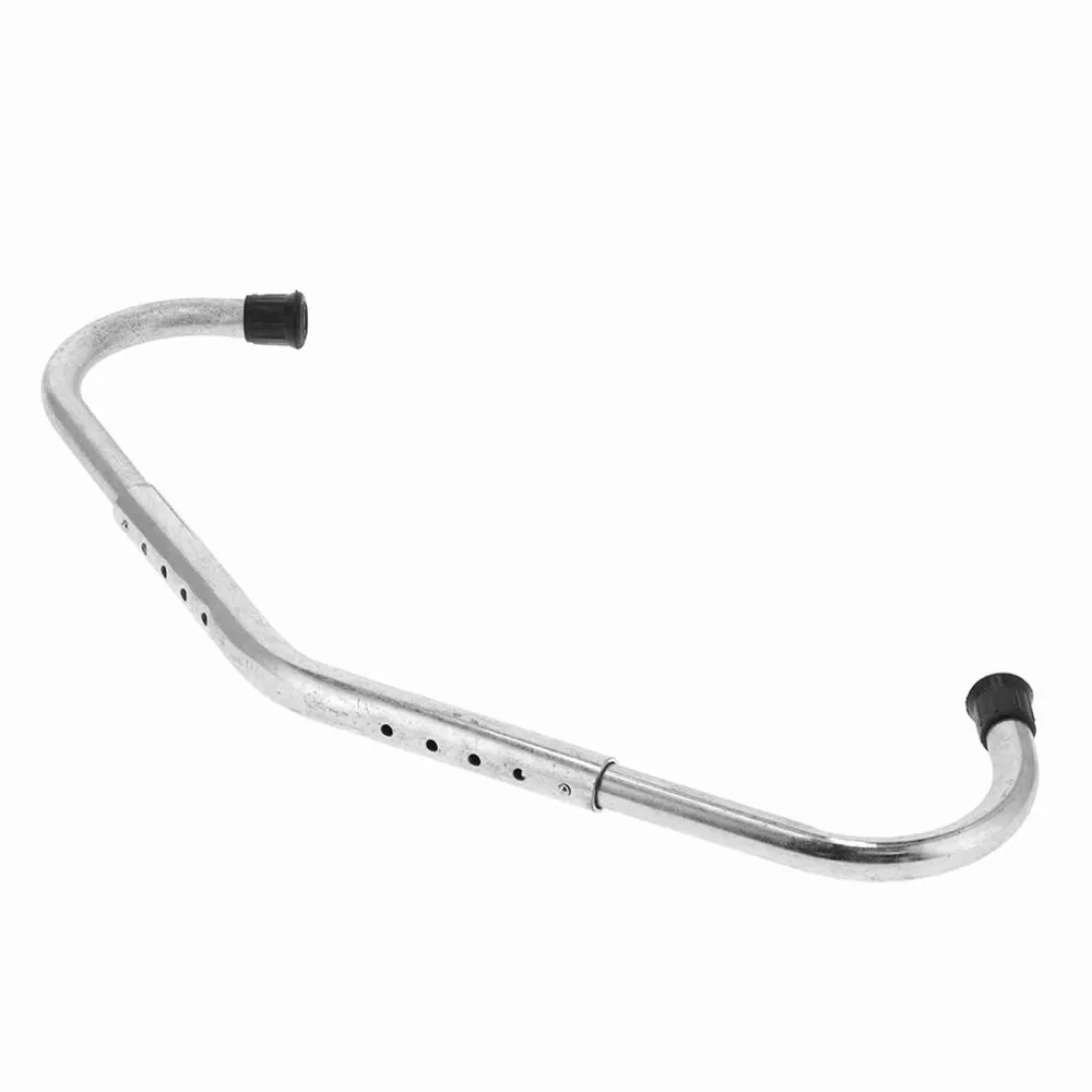 1 Set of 3 Galvanized Pipe Anti-Kicking Stick Adjustable Length Plastic Cow Anti-Kick Device Porous Design Quick Operation