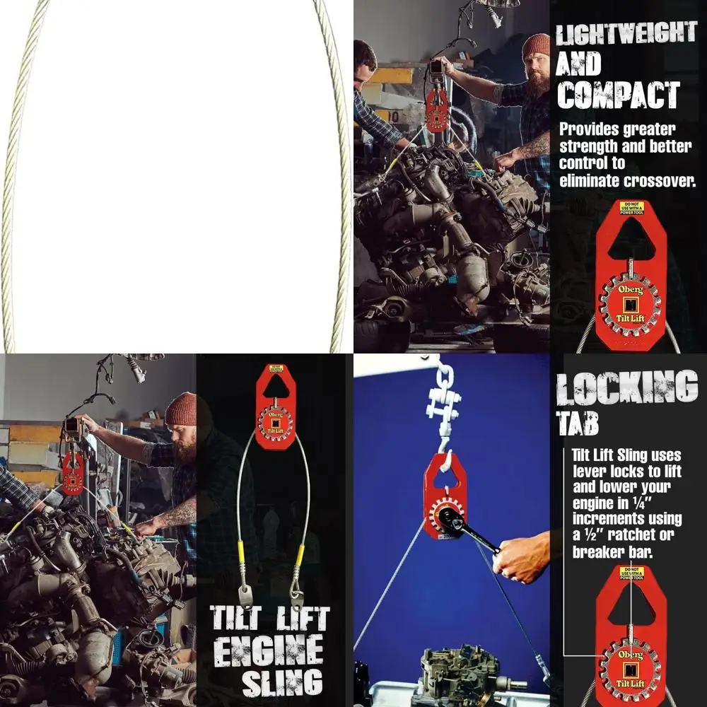 

Ремень подъемника двигателя | Без цепной подъемник Hassle | Емкость 1-тонна | 45-градусный наклон | Одноручная работа | Легкая замена двигателя | Mounti