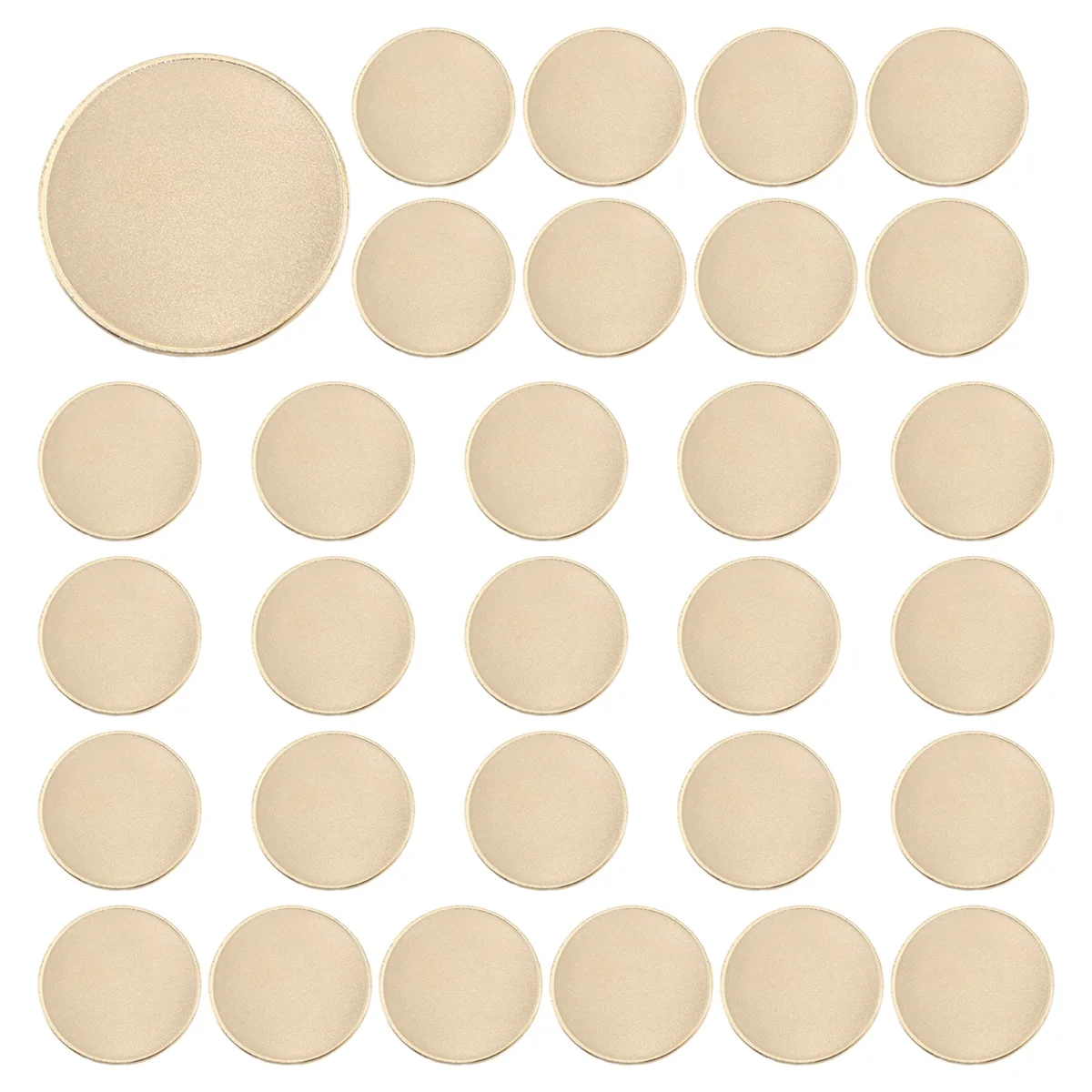 

New 30 Pcs Blank Challenge Coins for Engraving Blanks Coin Threaded Edged 40 mm with Acrylic Protection Box