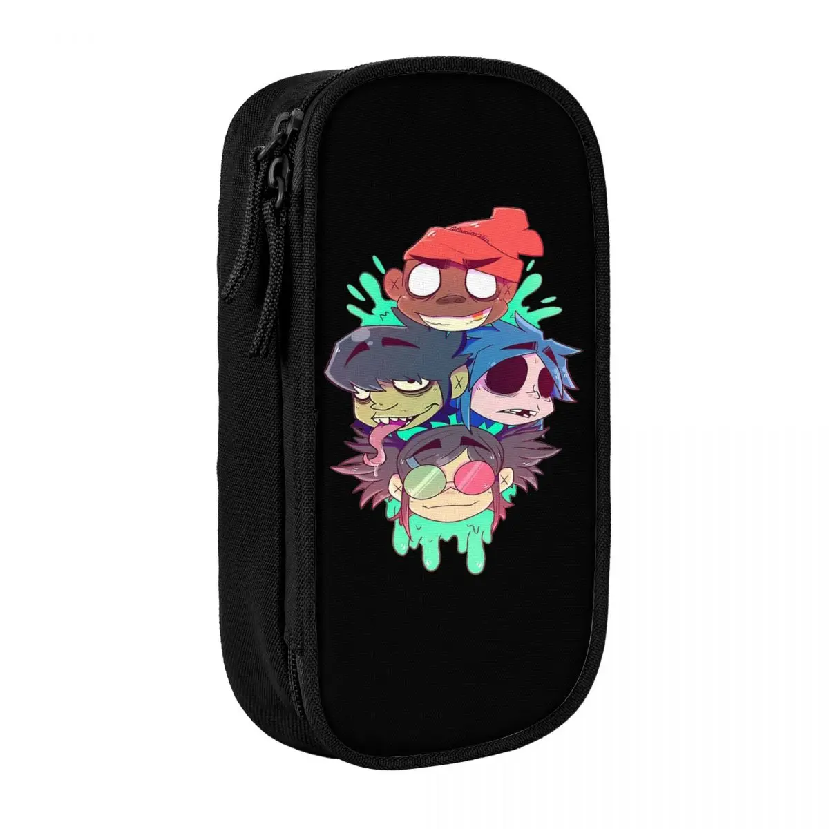 Cinco De Mayo Gorillaz Band Song Pencil Case Girls Boys Kawaii Pencil Box Design Back To School Pencil Cases Stationery Present