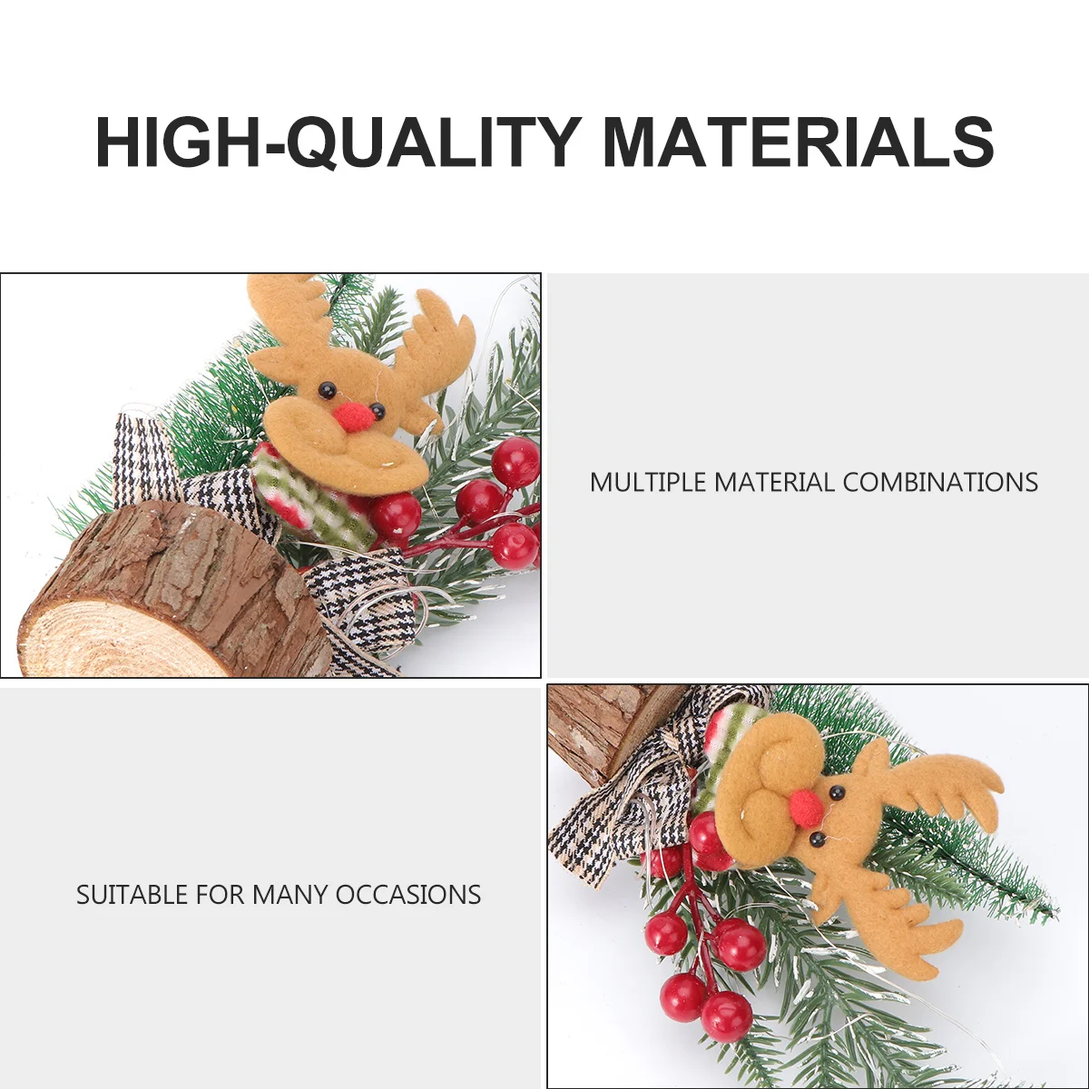 

Christmas Tree Mini Centerpieces for Dining Table Holiday LED Tabletop Decorations